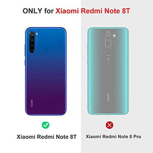 iBetter per Xiaomi Redmi Note 8T Cover, Ultra Sottile di Gomma, Custodia Nero - Ilgrandebazar