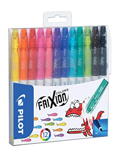 Pilot 936404 Sacchetto con 12 Pennarelli Confezione da 12, multicolore