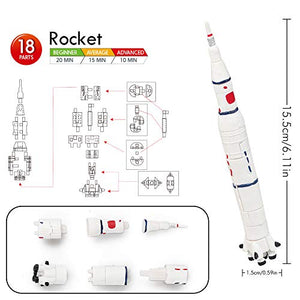Lehoo Castle Costruzioni per Bambini 5-8 Anni, STEM Space Shuttle spazio - Ilgrandebazar