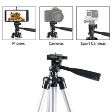 Carica l'immagine nel visualizzatore di Gallery, Vicloon Treppiede da Viaggio per Fotocamera,Tripod di Alluminio Leggero da...