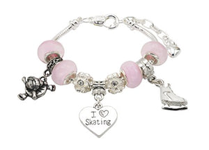 Jewellery Hut 'I Love to skate, pattinaggio su ghiaccio a tema per bambini... - Ilgrandebazar