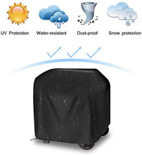 Carica l&#39;immagine nel visualizzatore di Gallery, Copertura per Barbecue,Copertura Barbecue Telo Protettivo BBQ black