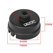 Carica l&#39;immagine nel visualizzatore di Gallery, DEDC Chiave Filtro Olio per Tappo 64mm da con... - Ilgrandebazar
