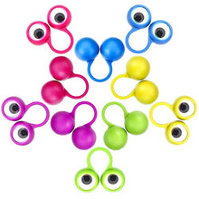 Carica l&#39;immagine nel visualizzatore di Gallery, Occhi da Dito,30 Pack Occhio Dito Marionette in 5 Colori Burattini Dito... - Ilgrandebazar