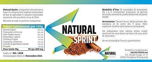 NATURAL SPRINT,Transito Intestinale,Lassativo , Naturale,Dimagrante Fo –