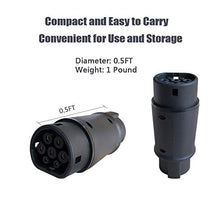 Carica l&#39;immagine nel visualizzatore di Gallery, KHONS Adattatore EV Tipo 2 a 1, 16/32A per Veicolo Elettrico Auto - Ilgrandebazar