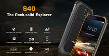 Carica l&#39;immagine nel visualizzatore di Gallery, 【2019】DOOGEE S40 (3GB + 32GB) robusta 4G Android 9,0 Rugged 3GB+32GB, Orange