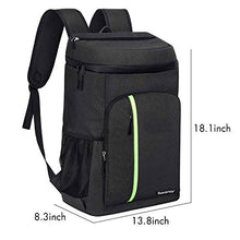 Carica l&#39;immagine nel visualizzatore di Gallery, besrey Zaino Termico 30 Litri Termica Borsa，Zaino Isotermico，Porta Pranzo...