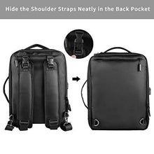 Carica l&#39;immagine nel visualizzatore di Gallery, Gimars Upgrade Design 3 in 1 Zaino Messenger Bag per Computer Portatile Nero