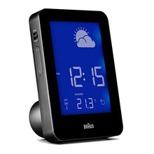 Carica l&#39;immagine nel visualizzatore di Gallery, Braun Stazione Meteo con unità Esterna Radio Controlled Altro, Nero nero - Ilgrandebazar