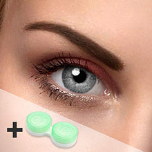 Carica l&#39;immagine nel visualizzatore di Gallery, Eye Effect lenti a contatto colorate in diversi colori per bellissimi Grau - Ilgrandebazar