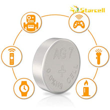 Carica l'immagine nel visualizzatore di Gallery, Starcell SR927SW LR927 AG7 SR929SW 395 399 1,55 V batterie a bottone