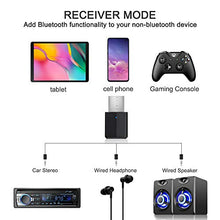 Carica l'immagine nel visualizzatore di Gallery, FAGORY Adattatore Bluetooth – Mini ricevitore con adattatore USB...