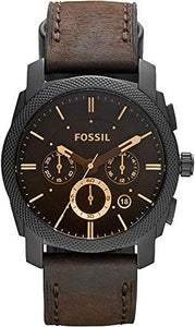 Fossil Orologio Cronografo Quarzo Uomo con Cinturino in Pelle FS4656 - Ilgrandebazar