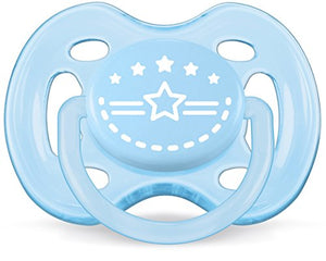 Philips SCF172/01 Confezione da 2 Succhietti 0-6 Mesi, Blue Marine - Ilgrandebazar
