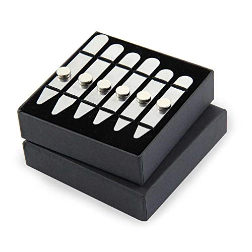 AOLVO, 6 stecche per colletto della camicia in acciaio inox, con 6 3 Sizes - Ilgrandebazar