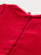 Carica l'immagine nel visualizzatore di Gallery, Chicco, Tutina Natale in ciniglia con piedino, Unisex 0-24, Rosso (831), 6 mesi