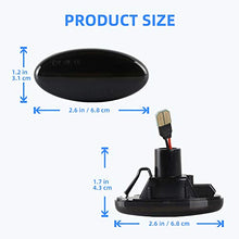 Carica l'immagine nel visualizzatore di Gallery, [1 paio] OZ-LAMPE LED Luci laterali, Indicatori di direzione lente affumicata