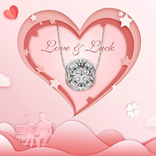 Carica l&#39;immagine nel visualizzatore di Gallery, NINAQUEEN® Argento Bead Charm Amore - Fortunato Quadrifoglio Ciondolo A - Ilgrandebazar