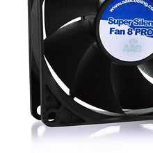Carica l'immagine nel visualizzatore di Gallery, AAB Cooling Super Silent Fan 8 PRO - Una Silenziosa e Molto 80mm - 3 Pezzi