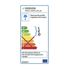 Carica l&#39;immagine nel visualizzatore di Gallery, sebson® LED sottopensile con Interruttore e Prese, Luce Cucina, 80cm, 80cm - Ilgrandebazar