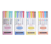 Carica l&#39;immagine nel visualizzatore di Gallery, Zebra Mildliner Set di 20 evidenziatori, colori pastello