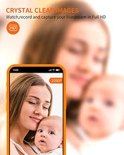 Carica l'immagine nel visualizzatore di Gallery, Telecamera Wi-Fi Interno per Famiglia/Animale, Baby Monitor con Tracciamento del Movimento/Visione Notturna HD/Crittografia Intelligente