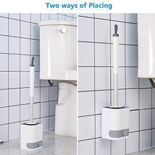 Carica l'immagine nel visualizzatore di Gallery, HB life Scopino e Supporto per Toilette, Set di spazzole WC in Silicone...