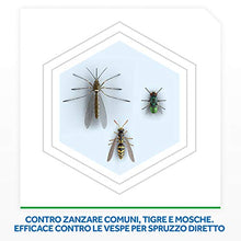 Carica l'immagine nel visualizzatore di Gallery, Raid Mosche e Zanzare Spray Insetticida, Antizanzare e Antimosche, Fragranza Eucalipto, Azione Rapida, 1 Confezione da 400ml
