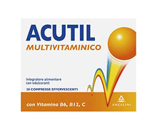 Carica l&#39;immagine nel visualizzatore di Gallery, Acutil Multivitaminico Effervescente, Integratore Alimentare con Vitamina...