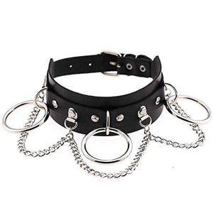 1 Pezzo Trend PU Catena Clavicola,O-Ring Clavicola, Collana O-Ring... - Ilgrandebazar