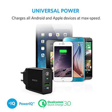 Carica l&#39;immagine nel visualizzatore di Gallery, Anker Quick Charge 3.0 Caricatore USB da Muro PowerPort+ 1 [Certificato Nero - Ilgrandebazar