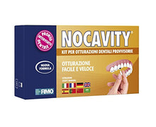 Carica l&#39;immagine nel visualizzatore di Gallery, Nocavity NUOVA FORMULA Kit per Otturazioni Dentali Provvisorie. Isola la...