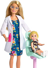 Carica l&#39;immagine nel visualizzatore di Gallery, Barbie- Carriere Dentista Playset con Due Bambole, Sedia Operatoria e... - Ilgrandebazar