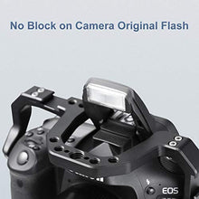 Carica l&#39;immagine nel visualizzatore di Gallery, UURig Camera Cage per Canon EOS 90D / 80D / 70D DSLR Estensione per...