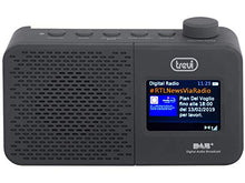 Carica l&#39;immagine nel visualizzatore di Gallery, Trevi Dab 795 R Radio con Ricevitore Digitale Dab/Dab+ e Fm Rds, Nero