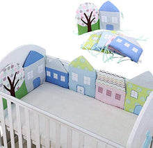 Carica l'immagine nel visualizzatore di Gallery, Paracolpi Lettino, Culla Paraurti Pads Bed Cradle Protector, Sleep...