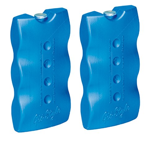 Gima 1609007 Confezione 2 Ghiaccio, Azzurro, 9.3 x 3.5 x 17.5 cm, Set di 2 - Ilgrandebazar