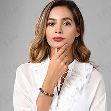 Carica l&#39;immagine nel visualizzatore di Gallery, J.Fée Energia Guarigione Equilibrio Bracciale 8 mm Reiki 2 bracciali Chakra - Ilgrandebazar