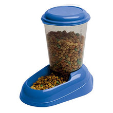 Carica l'immagine nel visualizzatore di Gallery, Ferplast Distributore Cibo Secco per Cani e Gatti 3 Litri Zenith Pratica Blue
