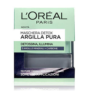 L'Oréal Paris Trattamenti Maschera per il Viso Argilla Pura Detox con...