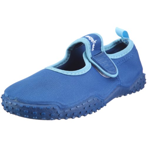 Playshoes Scarpe da Mare con Protezione UV Classic, 24/25 EU, Blu Blau 7