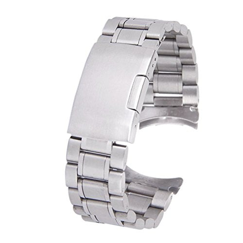 LUOEM 20mm Watch cinturino in acciaio inox Orologio Cinturino Bracciale... - Ilgrandebazar