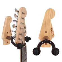 Carica l&#39;immagine nel visualizzatore di Gallery, Confezione Da 3 PlutuX Ganci Per Chitarra Gancio Muro Naturale*3 - Ilgrandebazar