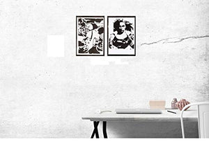 Poster The Flash Justice League Handmade Graffiti Street Art - Artwork