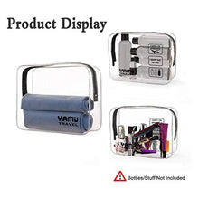 Carica l'immagine nel visualizzatore di Gallery, Beauty Case da viaggio YAMIU 2-Pcs cosmetici trousse Impermeabile linea Nero - Ilgrandebazar