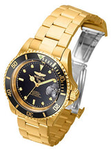 Carica l&#39;immagine nel visualizzatore di Gallery, Invicta Pro Diver - Orologio automatico giapponese, da uomo Nero/Oro/Oro - Ilgrandebazar