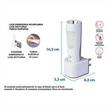 Carica l&#39;immagine nel visualizzatore di Gallery, Poly Pool PP3301 GENIALUX Lampada Ricaricabile 14 + 6 LED Portatile Luce Di... - Ilgrandebazar