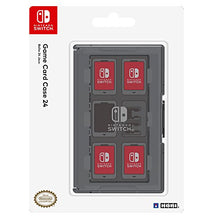 Carica l'immagine nel visualizzatore di Gallery, Hori Porta Cartucce 24 giochi (Nero) - Ufficiale Nintendo - Nero