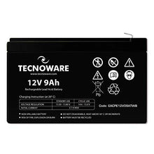 Carica l'immagine nel visualizzatore di Gallery, Tecnoware Batteria Ermetica al Piombo 9Ah, per UPS, Video 15 x 9.4 x 6.5 cm
